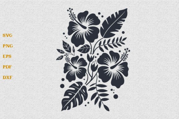 Download Tropical Hibiscus Flower SVG Summer SVG - Tropical Collection