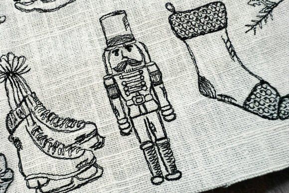 Download Christmas Nutcracker Machine Embroidery - Machine embroidery Collection